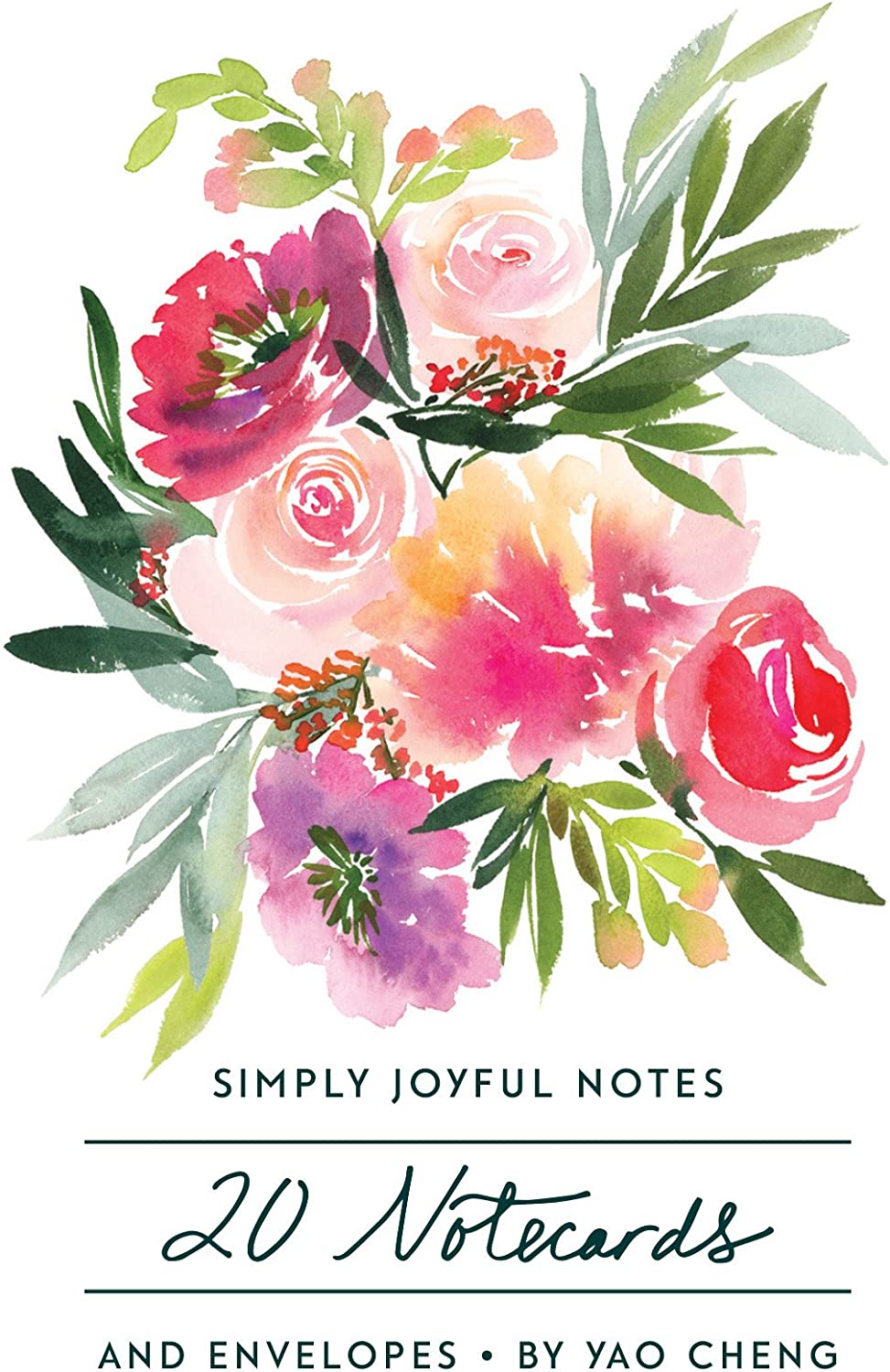 Simply Joyful Notes: 20 Notecards