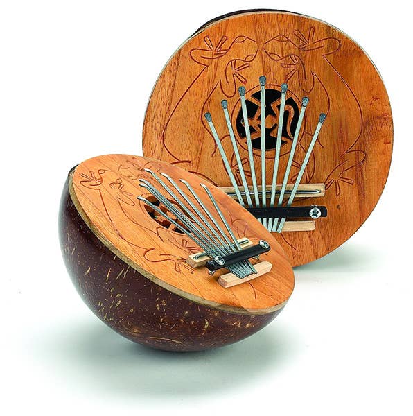 Kalima Coconut Shell Musical Finger Instrument