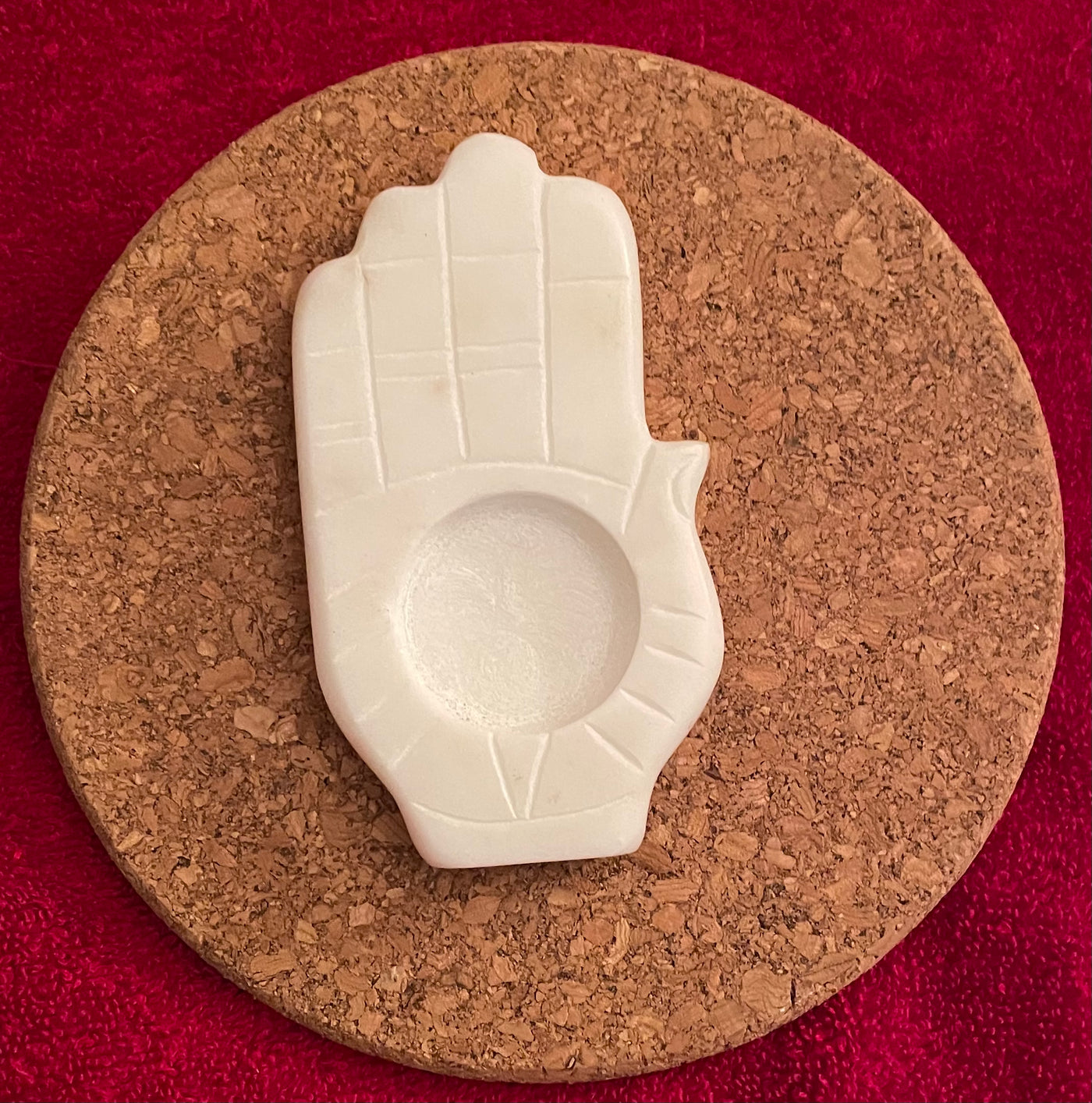 Hamsa Hand Tea light/Votive Holder