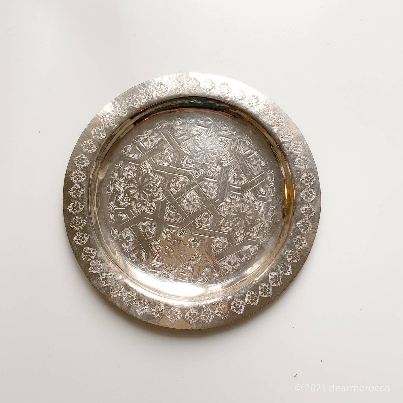 dear Morocco - Moroccan traditional style serving tray and coaster