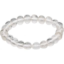 10mm Crystal Gemstone Energy Bead Stretch Bracelets - Benjamin International