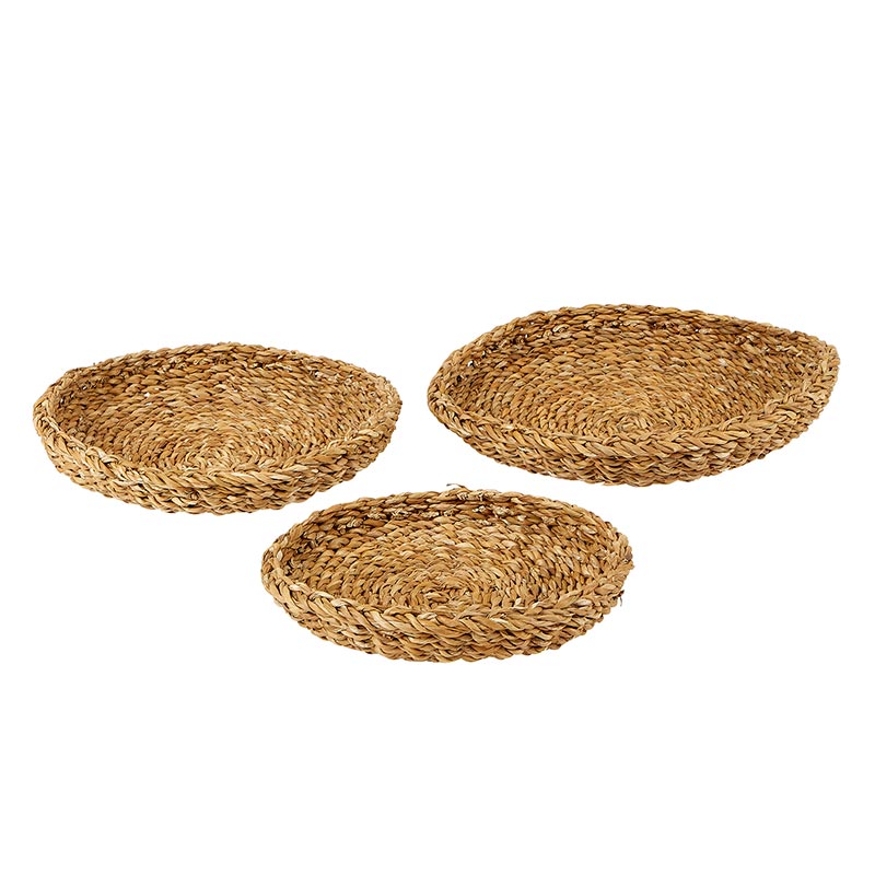 [S3] Sea Grass Round Tray