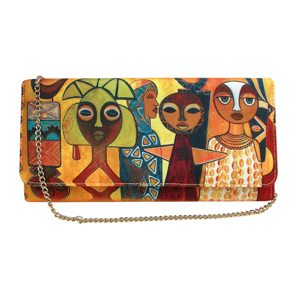 Windows 2 Africa Clutch Bag