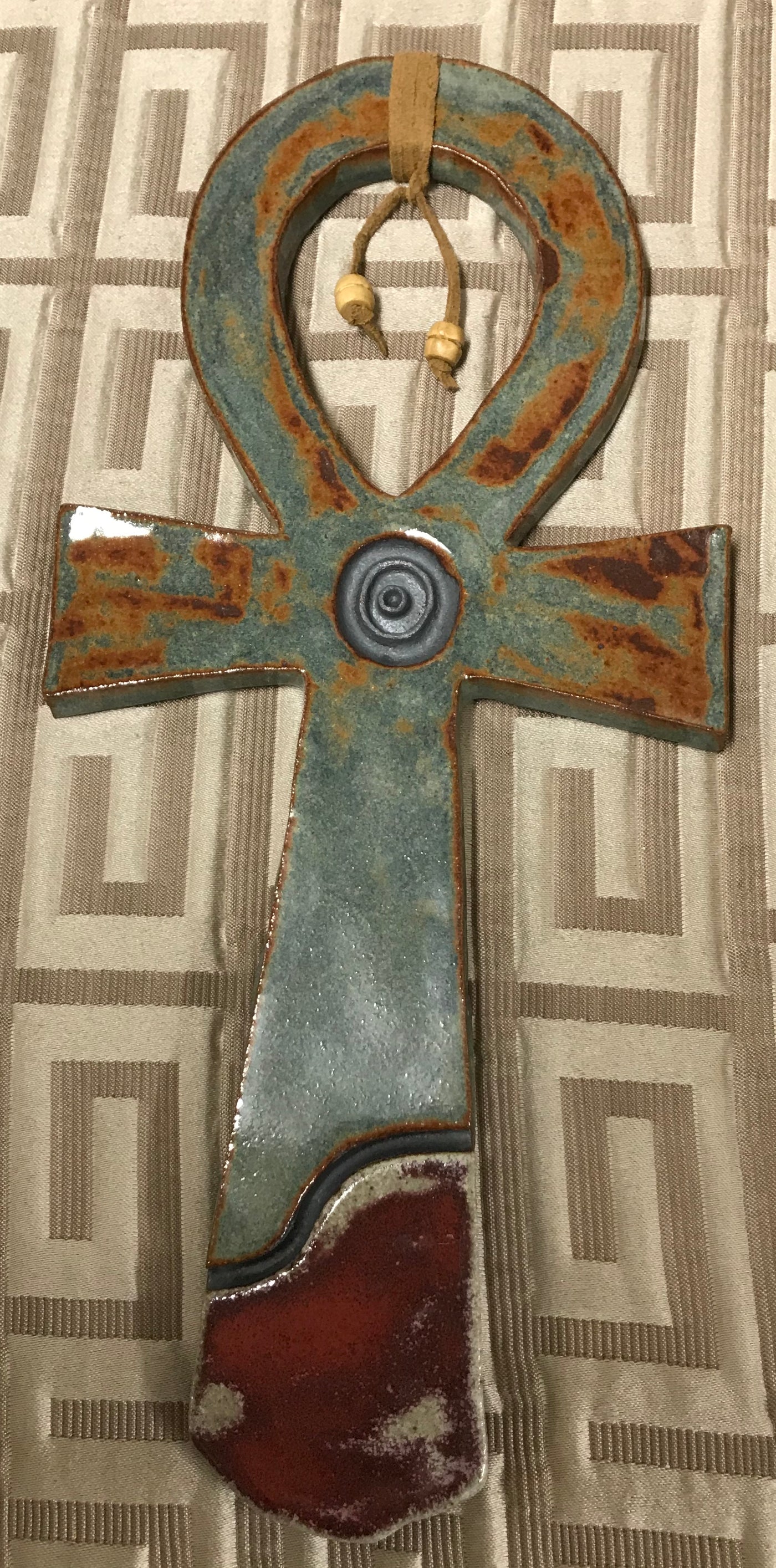 Ceramic Crosses & Ankhs- Michele Wallace