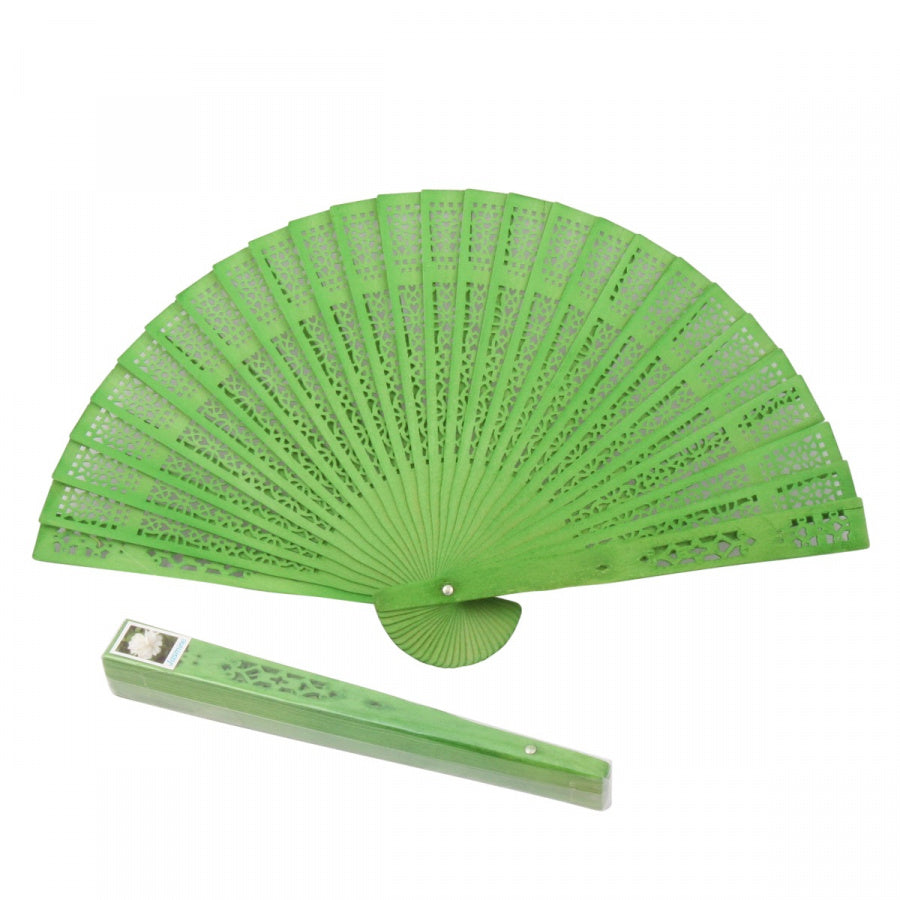 Colored Wood Fan Scented