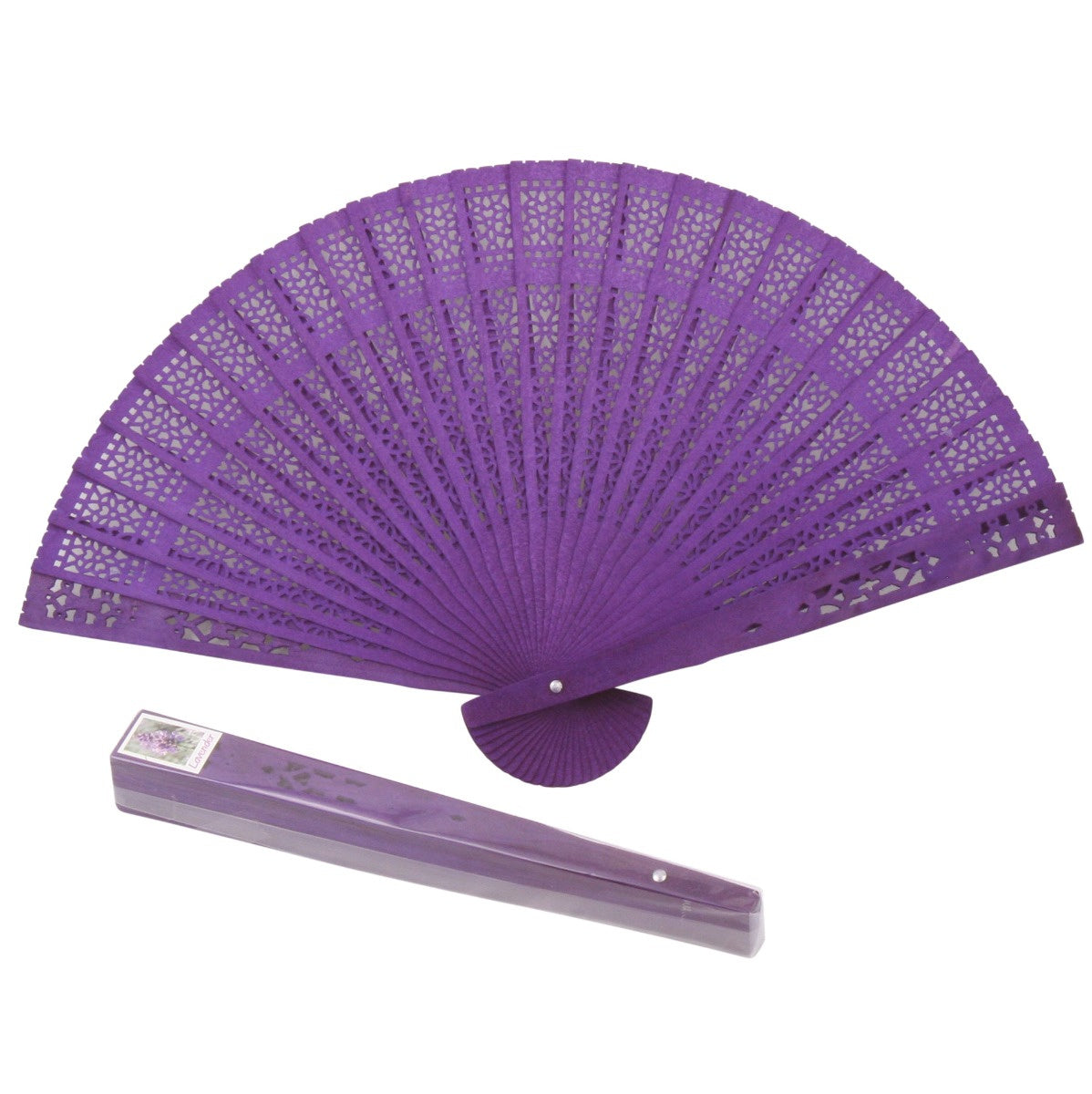 Colored Wood Fan Scented