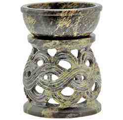 Celtic Knot Soapstone Aroma Lamp