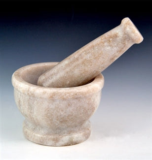 Brown Galaxy Marble Mortar & Pestle