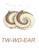 Telephone Wire African Earrings