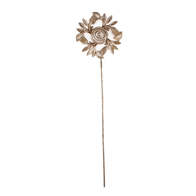 Trumpet Flower Whirl Garden Stake