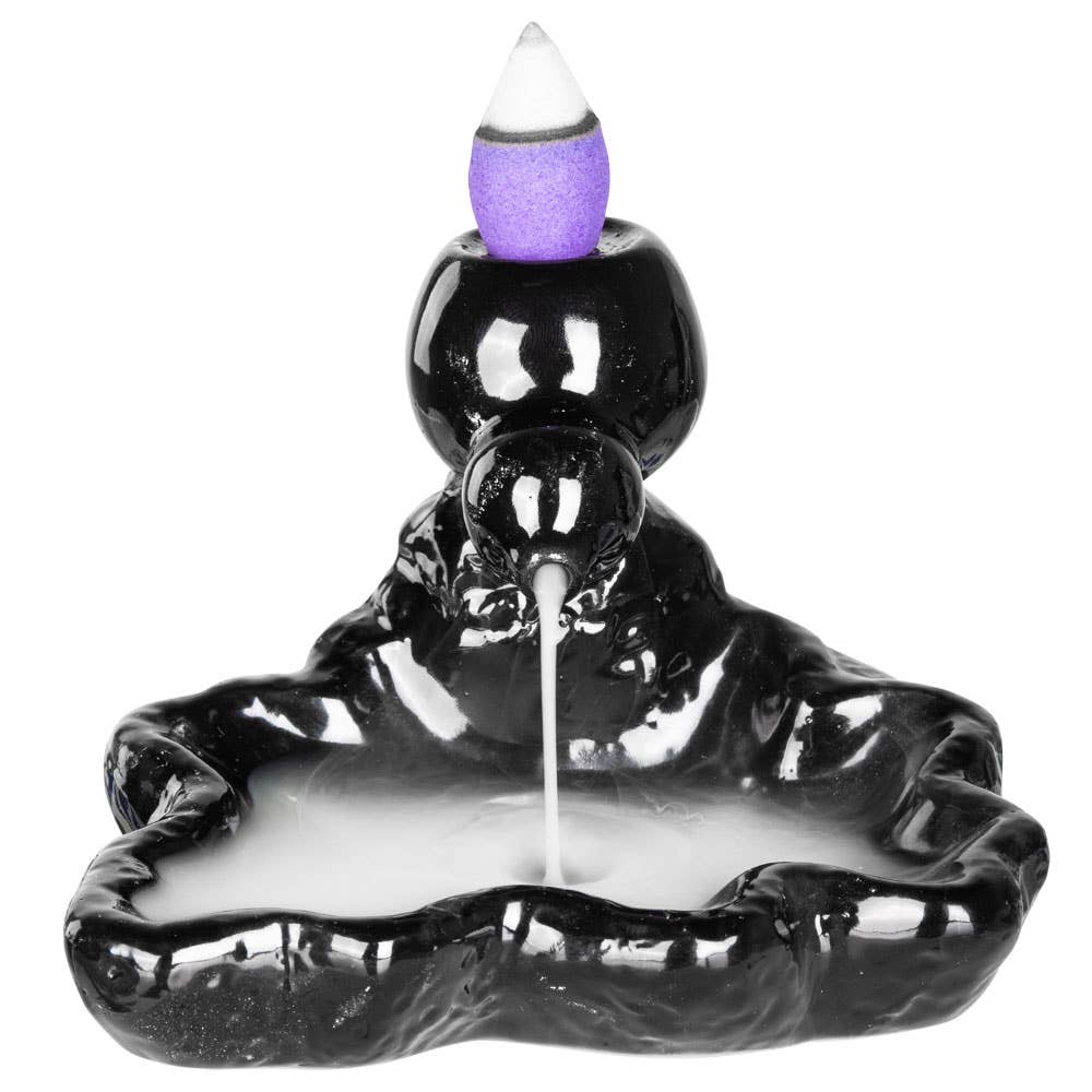 TRIPLE MOON BACKFLOW INCENSE BURNER