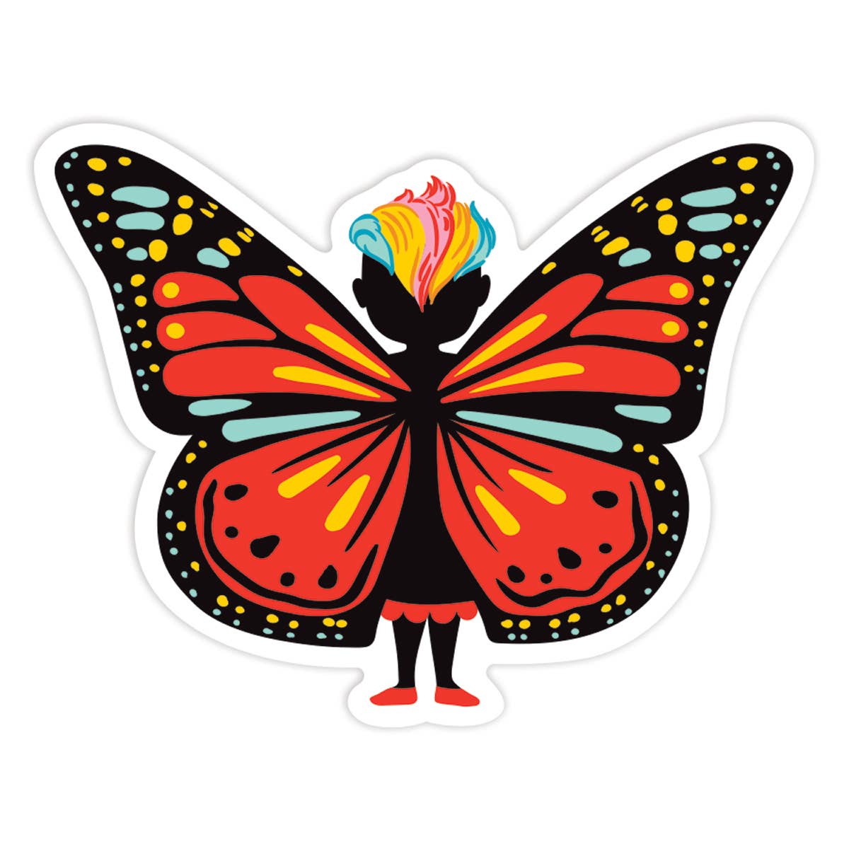 Proud Butterfly Vinyl Stickers