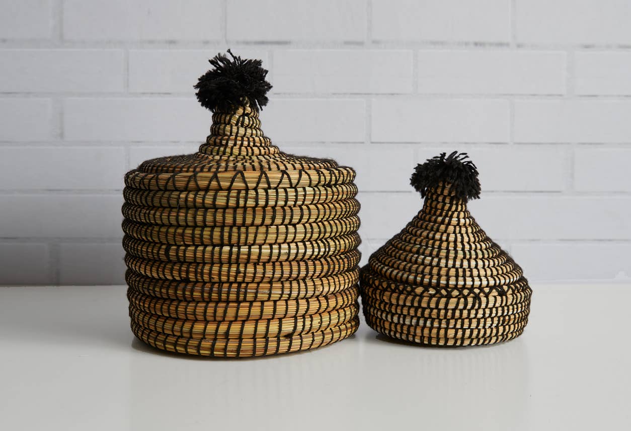 Moroccan Bread Basket - Set of 2