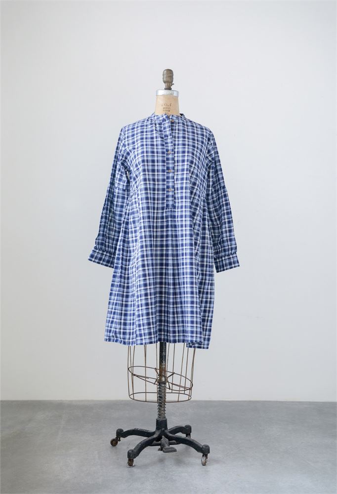 Cotton Madras Check Tunic