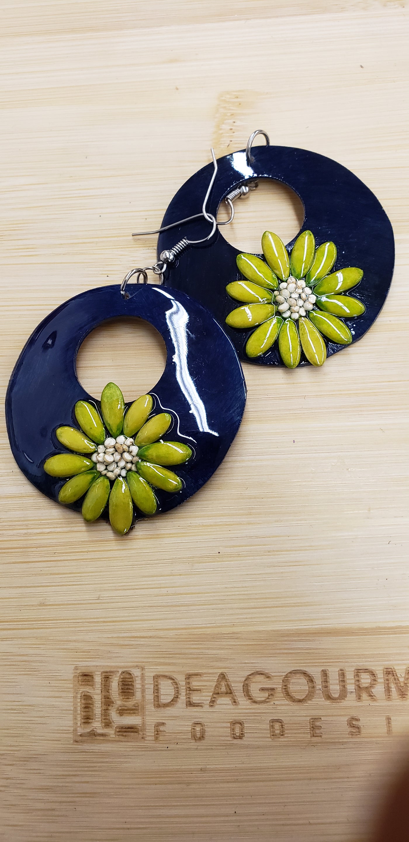 Peruvian Gourd Earrings