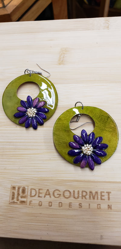 Peruvian Gourd Earrings