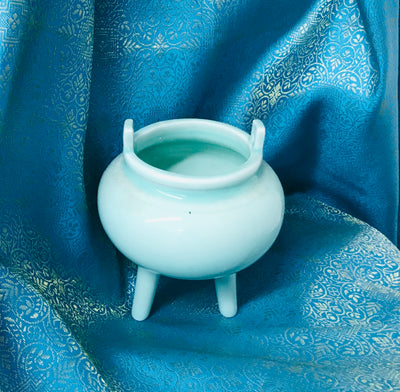 Faux Celadon Essential Oil Burner