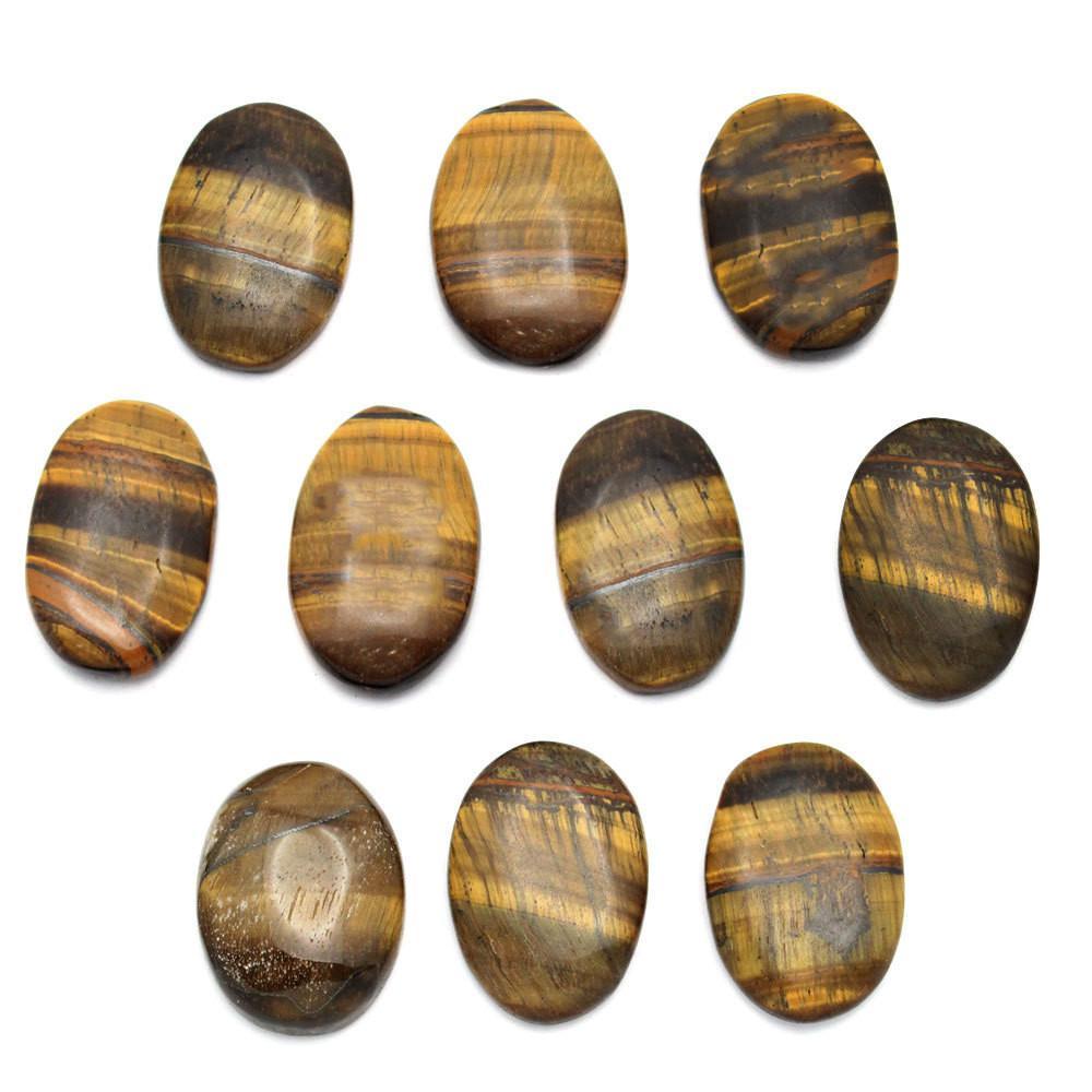 Tiger Eye Worry Stone -Palm Stone