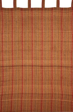 Handloom Cotton Stripe Curtain