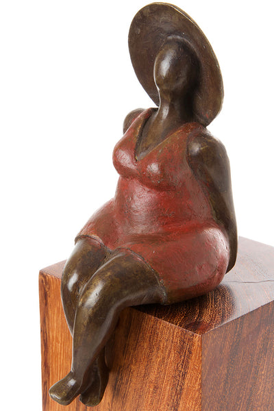 Seaside Diva Burkina Bronze Sculptures