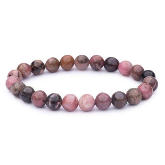 10mm Crystal Gemstone Energy Bead Stretch Bracelets - Benjamin International