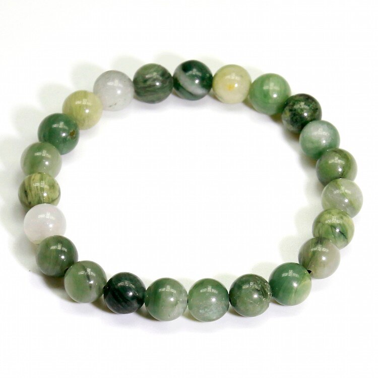 10mm Crystal Gemstone Energy Bead Stretch Bracelets - Benjamin International