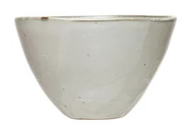 Stoneware Bowl, Reactive Glaze