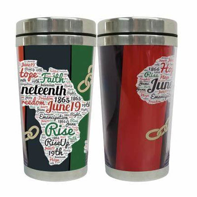 JUNETEENTH: AFRICA TRAVEL MUG