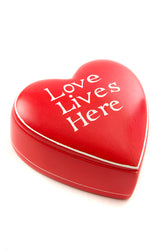 Soapstone Keepsake Box - Love Lives Here