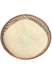 20" BaTonga Binga Basket from Zimbabwe - Swahili African Modern