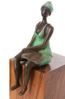 Leisure Reader Bronze Sculpture